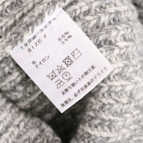 Rosarymoon(ロザリームーン) 19AW Melange Knit Tunic