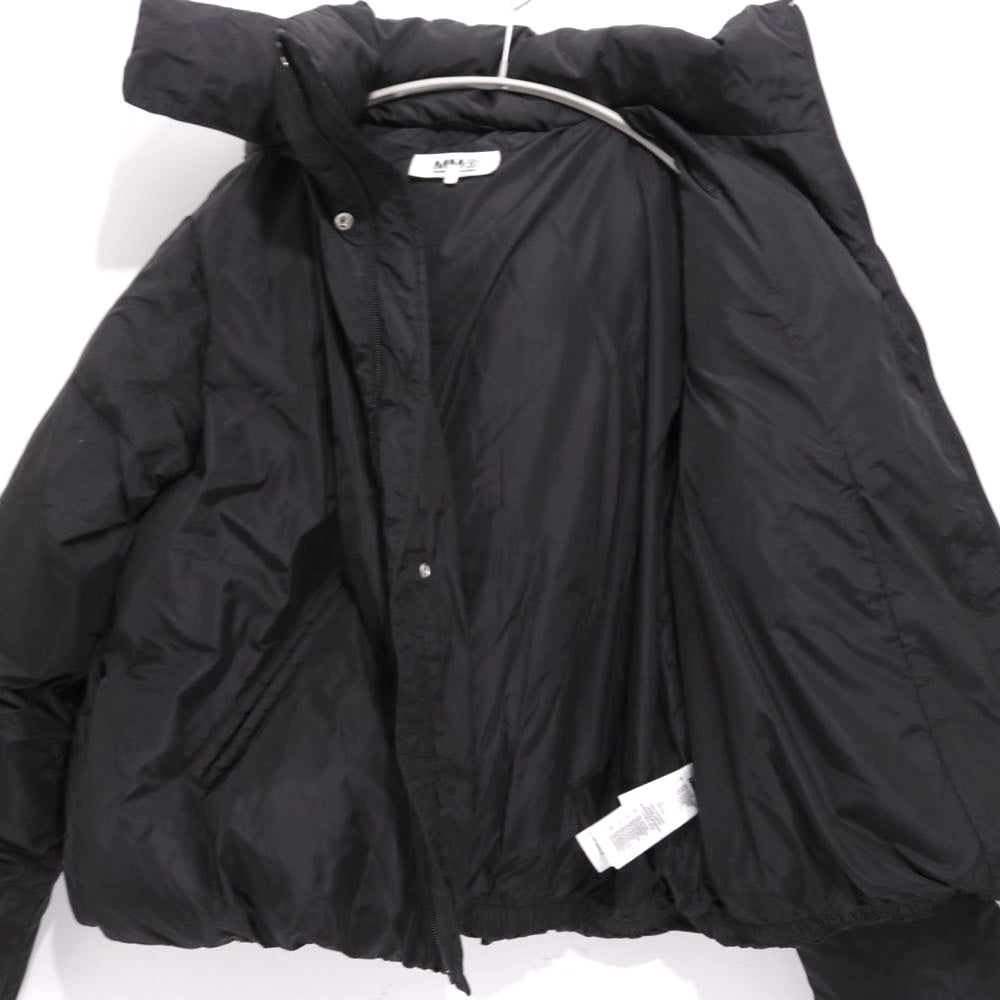 MM6 Maison Margiela 23AW | Back Brand Logo Padded Nylon Jacket "Black" (M60398-MM001)