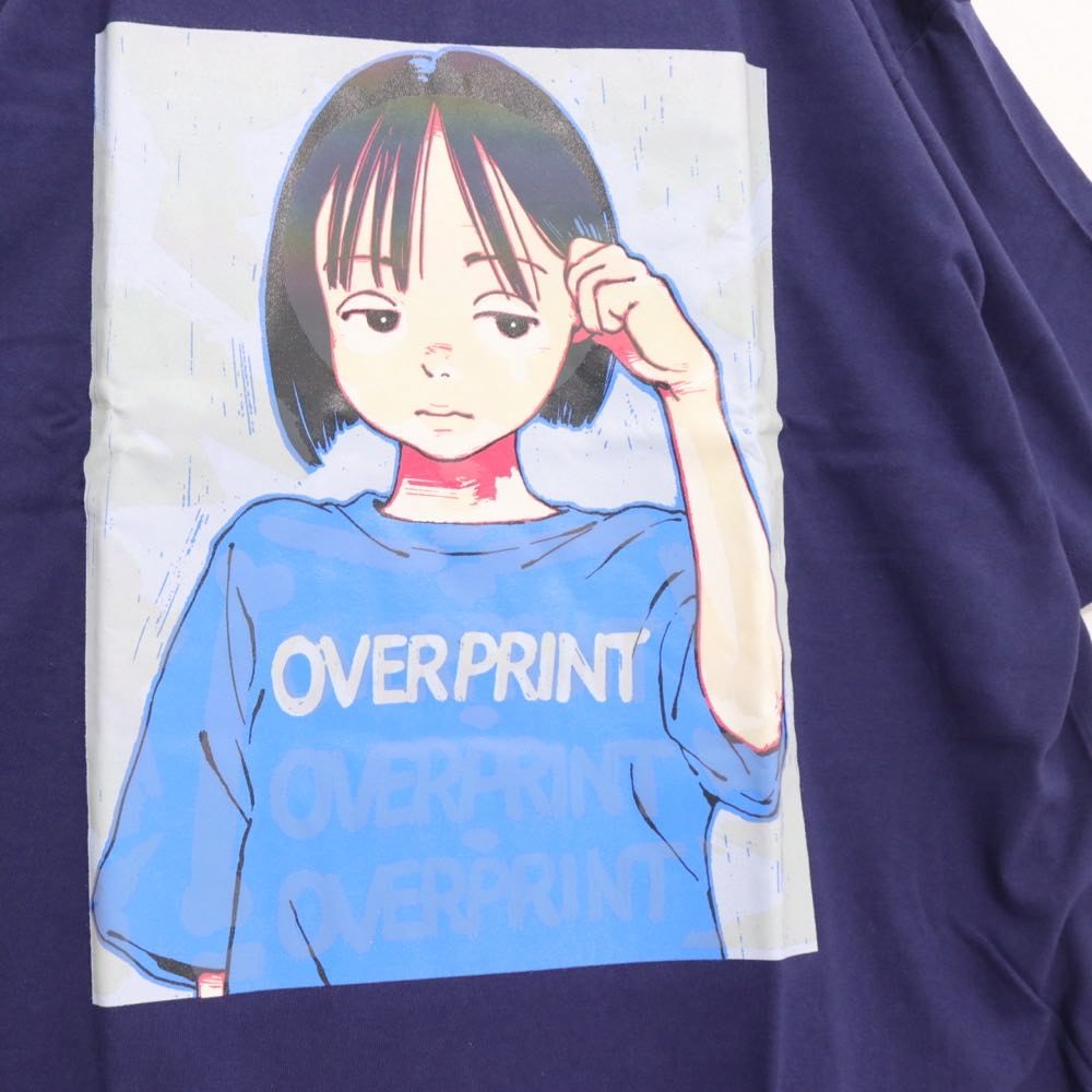 over print | POP ART TEE Ver.4 "Navy"