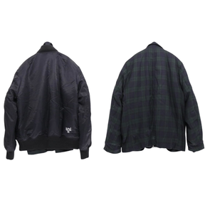 uniform experiment 25AW | Reversible MA-1 "Black" (UE-252038)