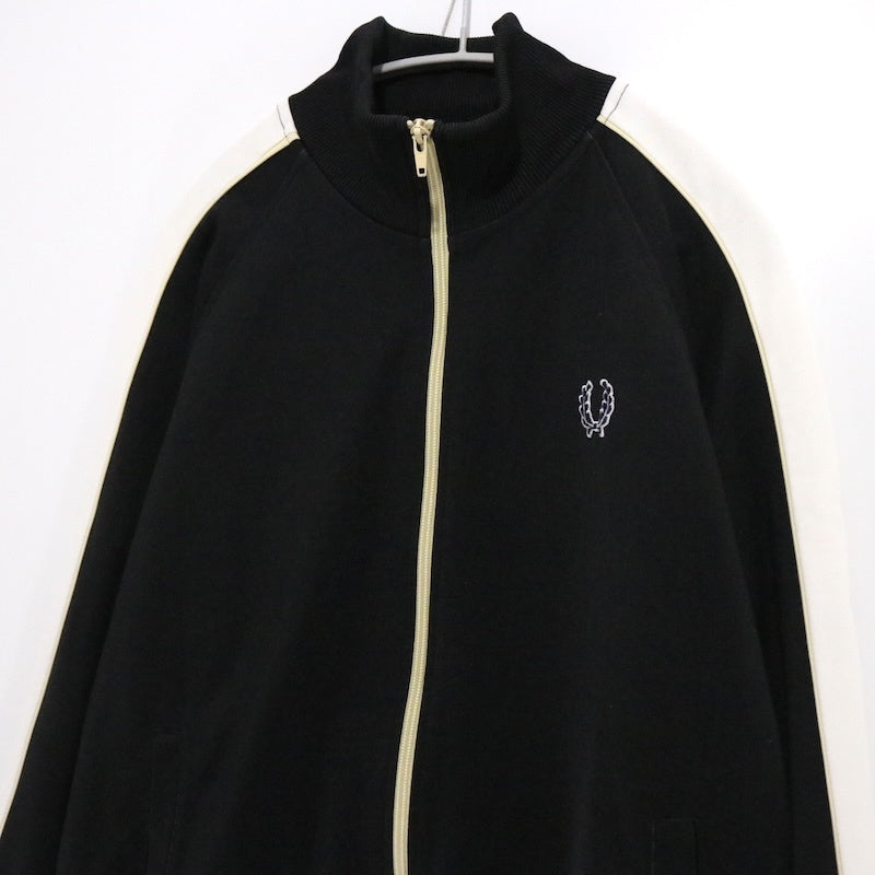 FRED PERRY | Taped Track Jacket "Black/White" (J1303)