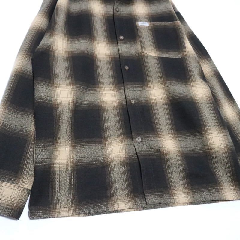 CATTLE-TOP | Ombre Check Shirt "Black/Brown" (USA Made)