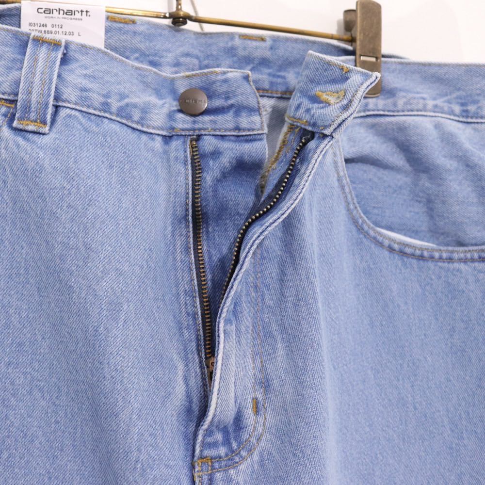 Carhartt WIP | Brandon Pant Loose Straight Denim "Blue Stone Bleached" (I031246)