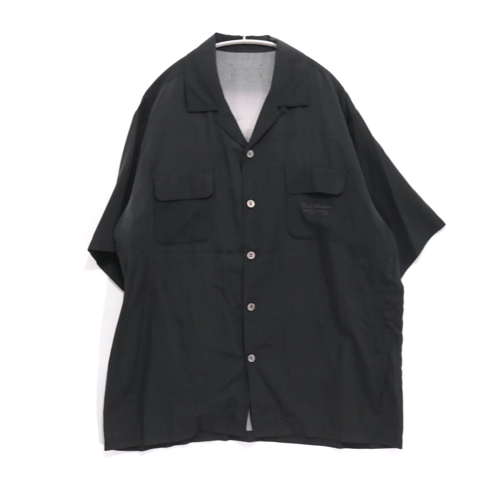 UNDERCOVER 20SS | "Cindy Sherman" Open Collar Shirt "Black"