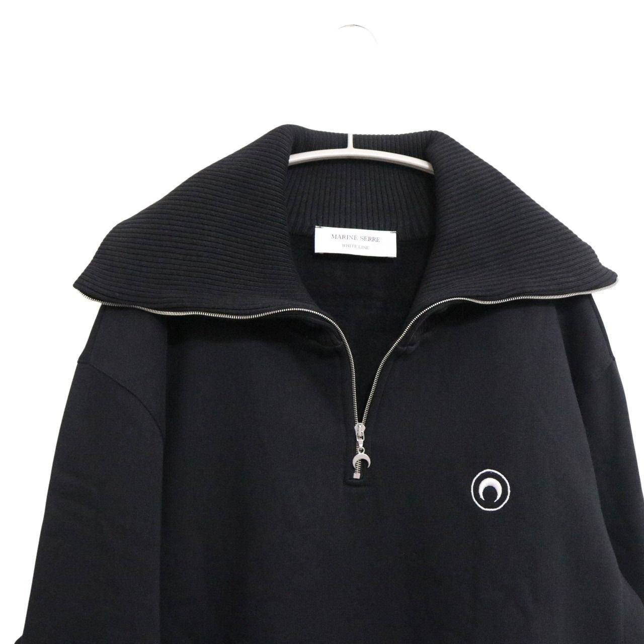 MARINE SERRE(マリーンセル) 21AW Half-zip Sweatshirt