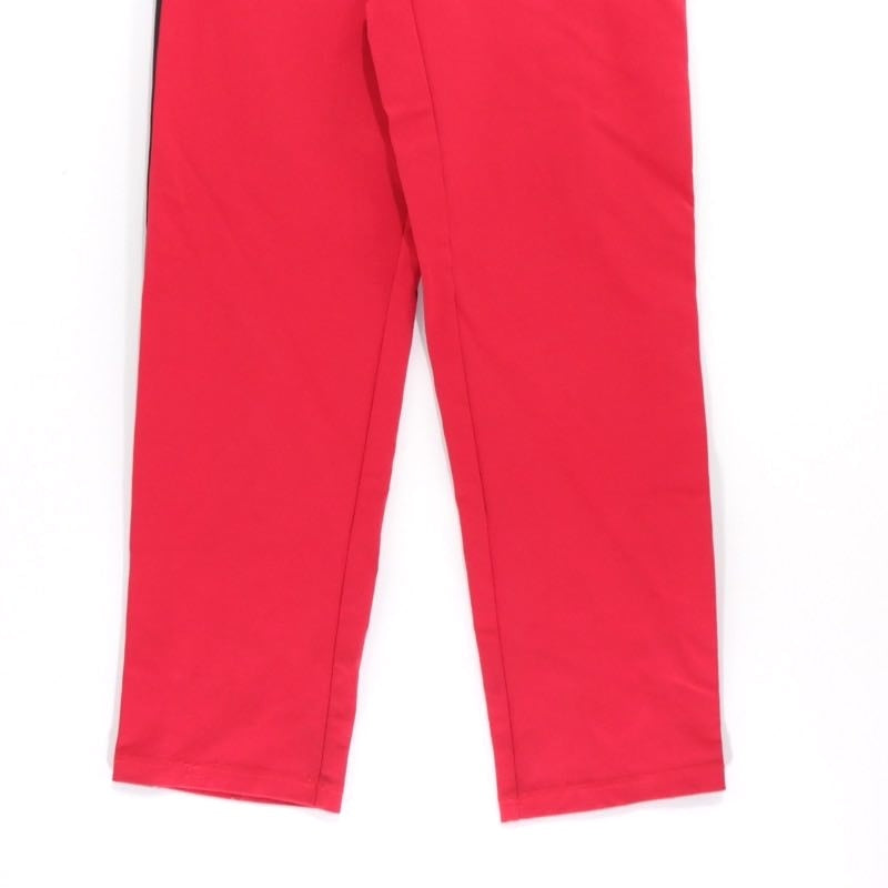 BALENCIAGA 19AW | Bonding Jersey Track Pants "Red / Black Side Stripe" (595008 TTK21 6900)