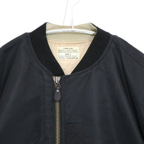 CLANE FRAGMENT 16AW | REVERSIBLE MA-1 "Black" (11104-0411)