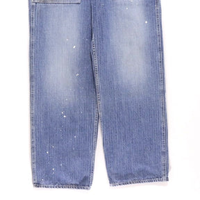 HECTIC | Herringbone Bush Pants "Paint Custom" Wide Straight