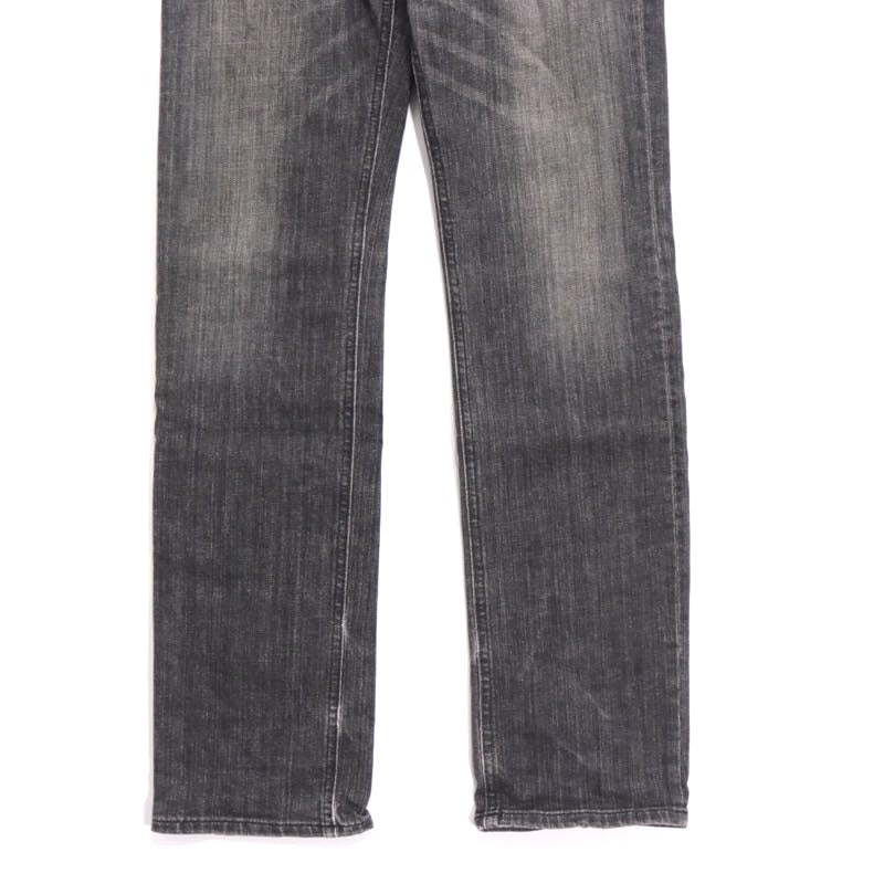 BURBERRY BLACK LABEL | Straight Denim Pants "Black" (BMS09-711-08)