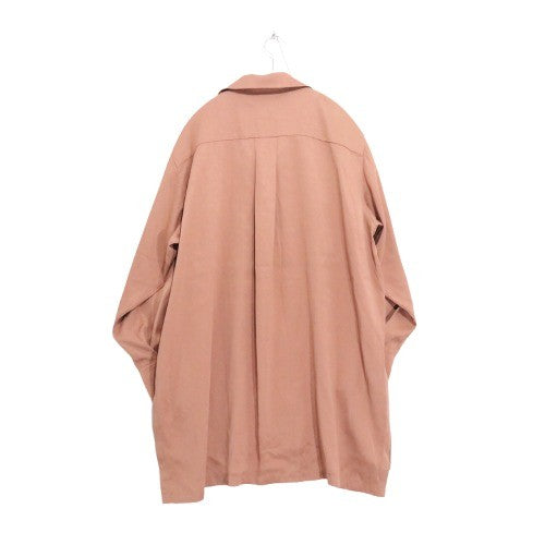 STOCK | Utility Satin Shirt "Peach Pink / Yuri Hanamori"