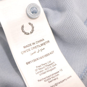 FRED PERRY x PALACE 25AW | Twin Tipped Polo Shirt "Dusty Blue"