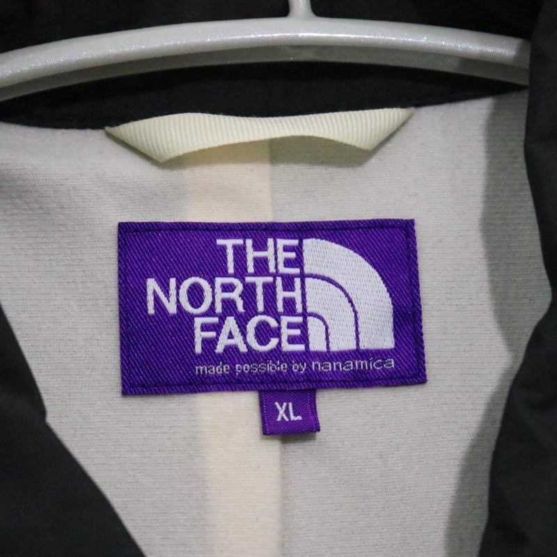 【中古A】メンズ XL ザノースフェイスパープルレーベル フィールド コーチ ジャケット THE NORTH FACE PURPLE LABEL Field Coach Jacket ブラック 黒 25SS N25SA085