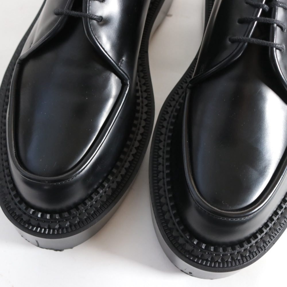 UNDERCOVER x ADIEU PARIS 20SS | Polished Leather Creeper Shoes "Black" (UCY4F03)