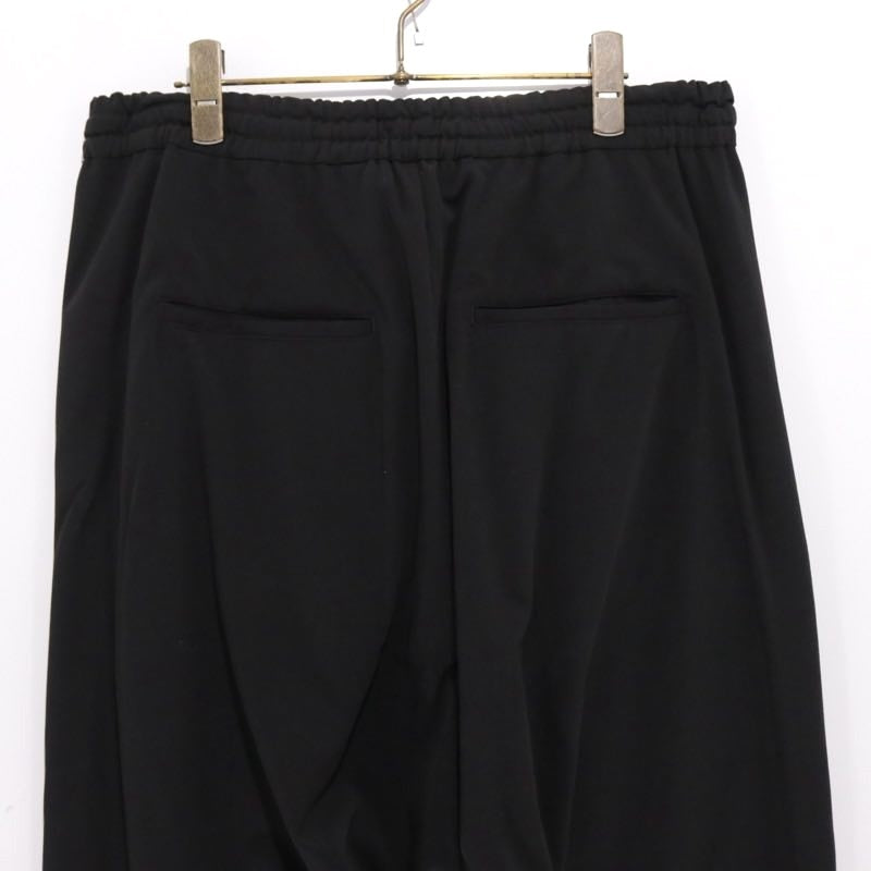 ZUCCa 20AW | Stretch Jersey Sarrouel Pants "Black" (CZ26-FF701)