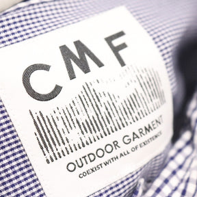 CMF OUTDOOR GARMENT 21AW | PREP L/S SHIRT CHECK "Blue/White" (CMF2102-CS03J)