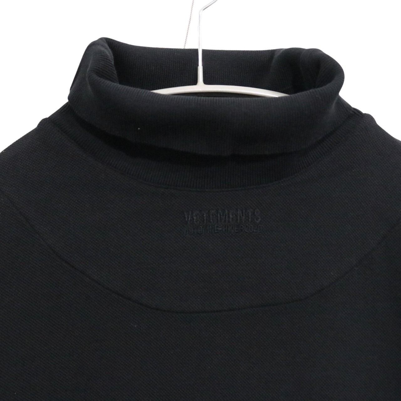VETEMENTS(ヴェトモン) Mockneck Polo Shirt