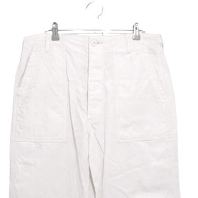 Backers | Cotton Twill Baker Pants "White"