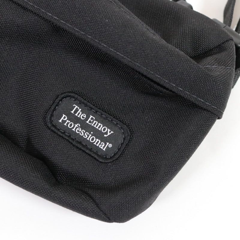 ENNOY 25SS | Waist Bag Cordura Nylon 100% "Black" (MADE IN USA)