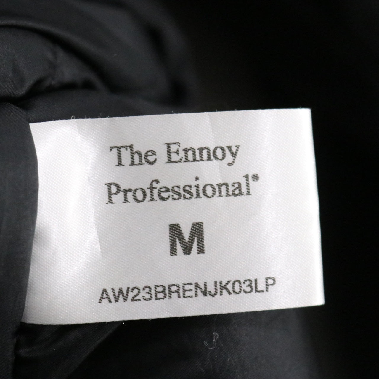 The Ennoy Professional(ザエンノイプロフェッショナル)23AW NYLON PADDED JACKET