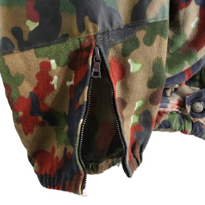 スイス軍 MILITARY M-60 マウンテンジャケット アルペンカモフラージュ 軍放出品