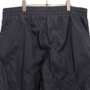 STUSSY 90s-00s | "Red & Blue Tag" Nylon Track Pants "Black / Orange