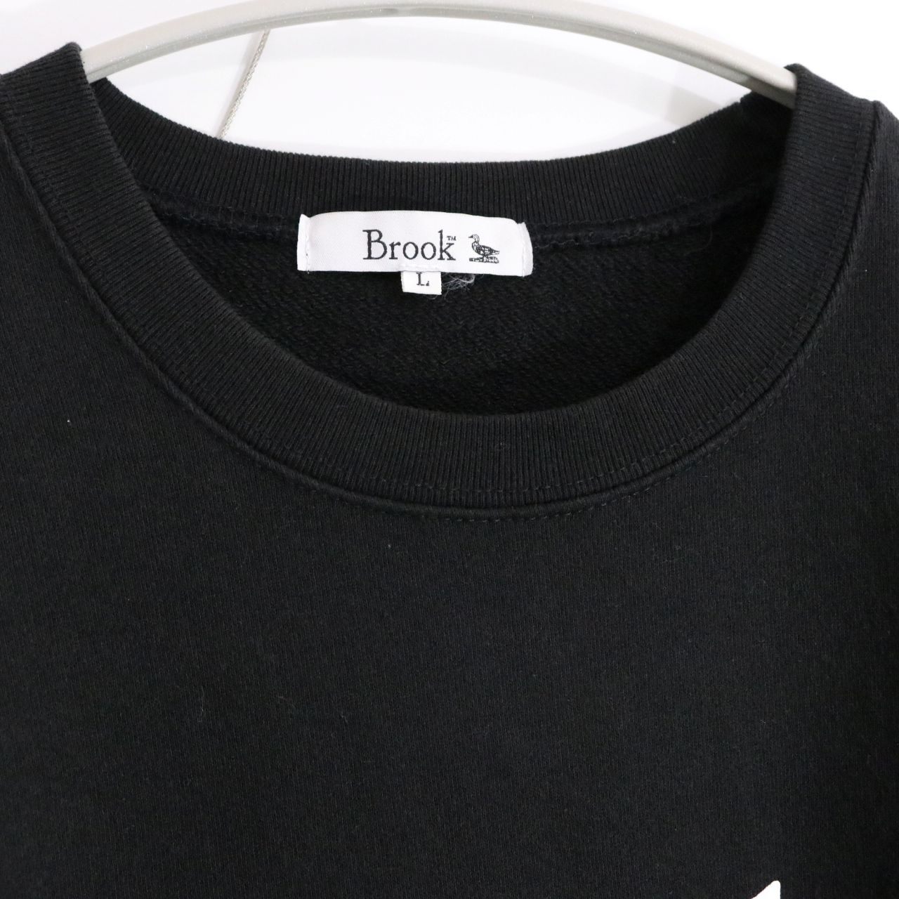 Brook(ブルック) Logo sweat shirt
