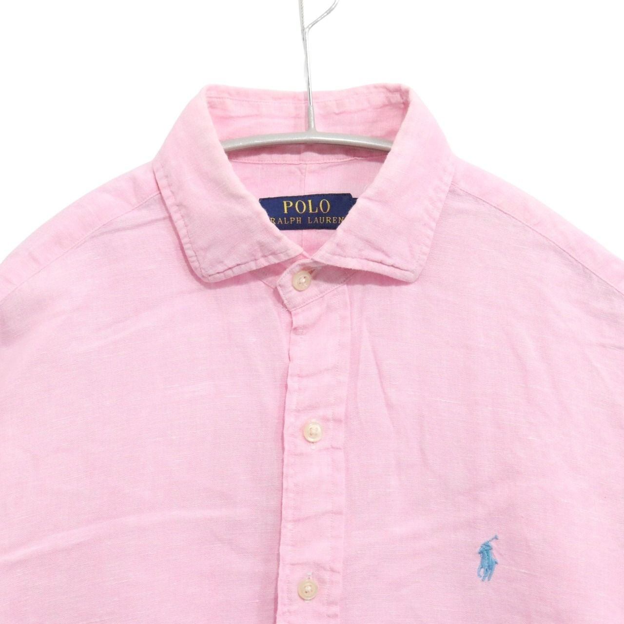 Polo Ralph Lauren(ポロラルフローレン) 半袖 リネンシャツ