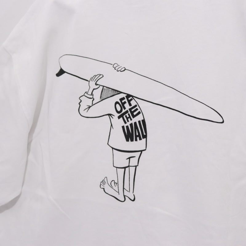 VANS | Surfboard Graphic Back Print Tee "White"