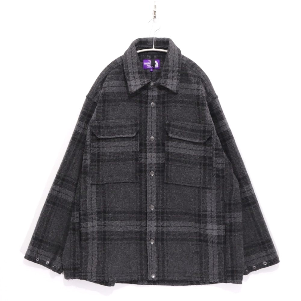 THE NORTH FACE PURPLE LABEL | Plaid C.P.O Jacket "Grey" (NP2061N)