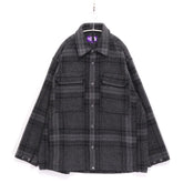 THE NORTH FACE PURPLE LABEL | Plaid C.P.O Jacket "Grey" (NP2061N)