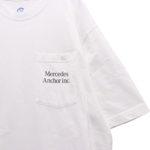 Mercedes Anchor Inc. | Pocket T-Shirt "White"