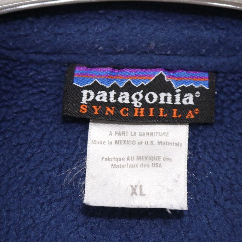 Patagonia 2004AW | Synchilla Marsupial Fleece Pullover "Deep Blue" (25735F4)