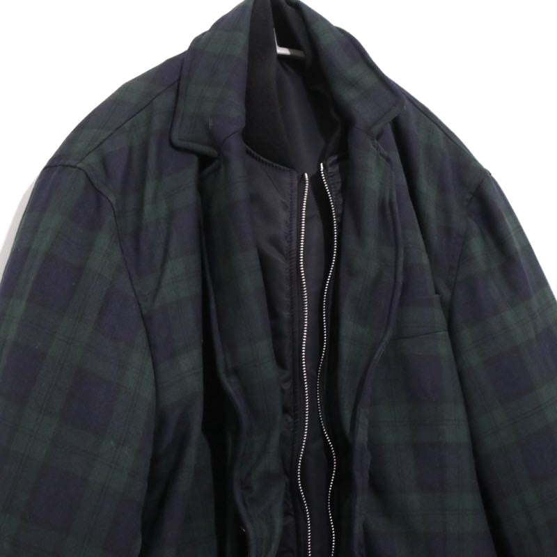 uniform experiment 25AW | Reversible MA-1 "Black" (UE-252038)