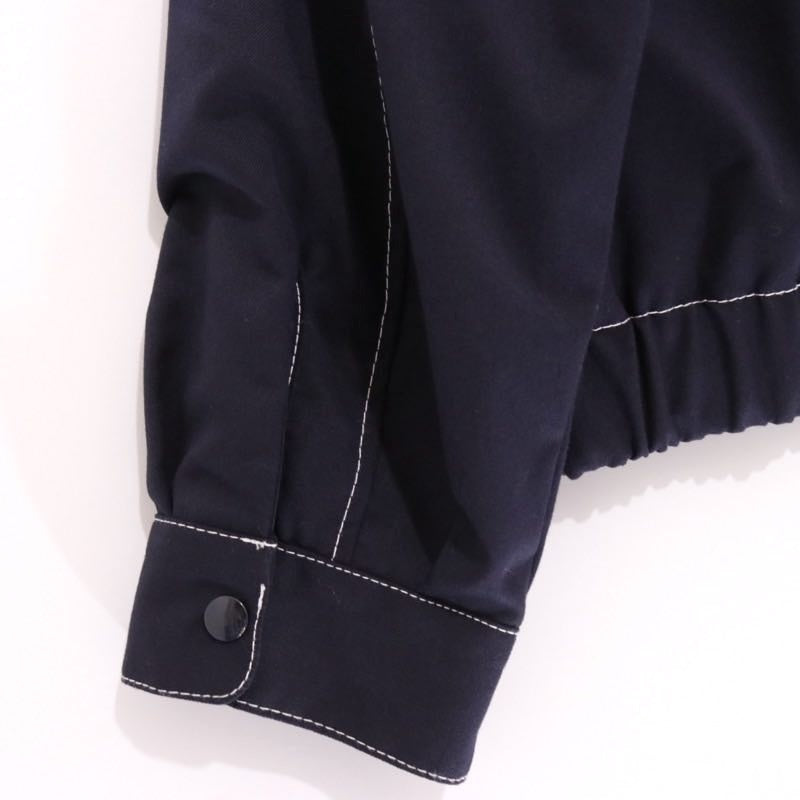 monkey time 20SS | TR Twill Stitch Zip Blouson "Navy" (8325-174-0615)