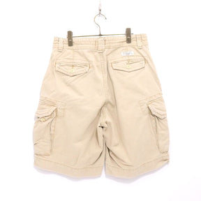 00s POLO RALPH LAUREN | Cargo Short Pants "Beige/Cotton Twill"