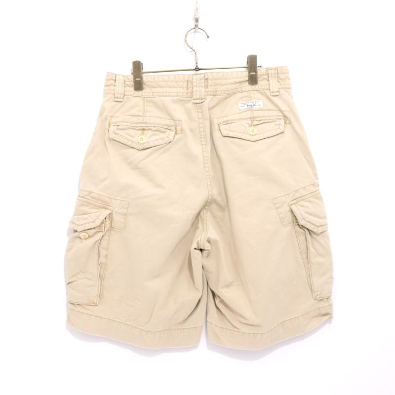 00s POLO RALPH LAUREN | Cargo Short Pants "Beige/Cotton Twill"