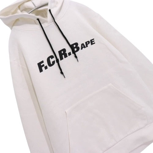F.C.Real Bristol 19SS | A BATHING APE BAPE F.C.R.B. Team Hoodie "White" (FCRB-190107)