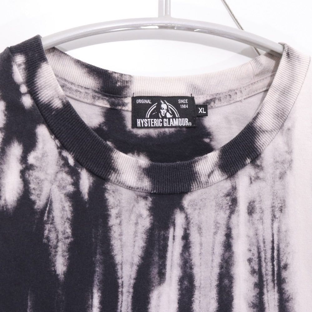 HYSTERIC GLAMOUR 20SS | "HG PEACE MARK" T-Shirt "Tie-Dye" (02201CT31)