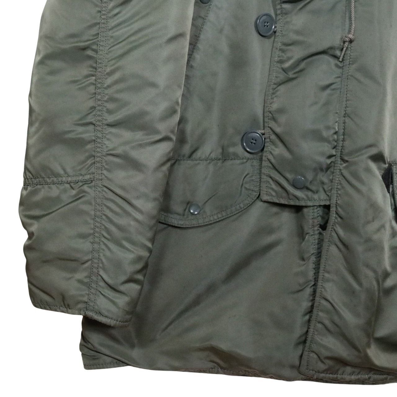 80s 90s vintage ALPHA INDUSTRIES(アルファ インダストリーズ) N-3B フライトジャケット