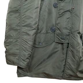 80s 90s vintage ALPHA INDUSTRIES(アルファ インダストリーズ) N-3B フライトジャケット