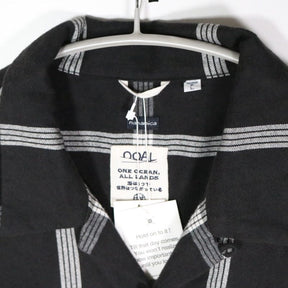 nanamica 25AW | Flannel PALAKA Check Shirt "Black/White" (S25FG016)