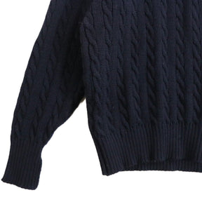 cinnamon spice(シナモン スパイス)Aran sweater