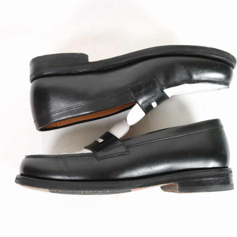 Berwick 1707 | Bicolor Coin Loafer "Black & White" (4456)