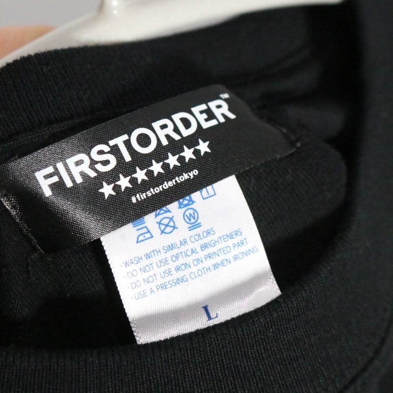 100ATHLETIC × FIDES × FIRST ORDER | S/S Tee "Black"