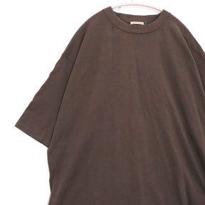 RYE TENDER | CENTRE TEE "Brown" (Knit T-shirt)