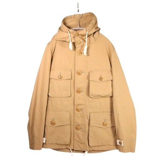 NIGEL CABOURN 20SS | MOUNTAIN PARKA "Beige / Coated Cotton" (8040030001)