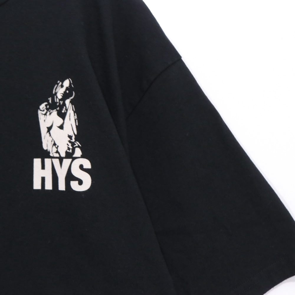 HYSTERIC GLAMOUR 21SS | "HYS EXPERIENCE" T-Shirt "Black" (02211CT13)