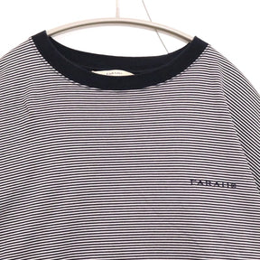 FARAH 24SS | Narrow Striped T-Shirt "Navy × White" (FR0401-M3003)