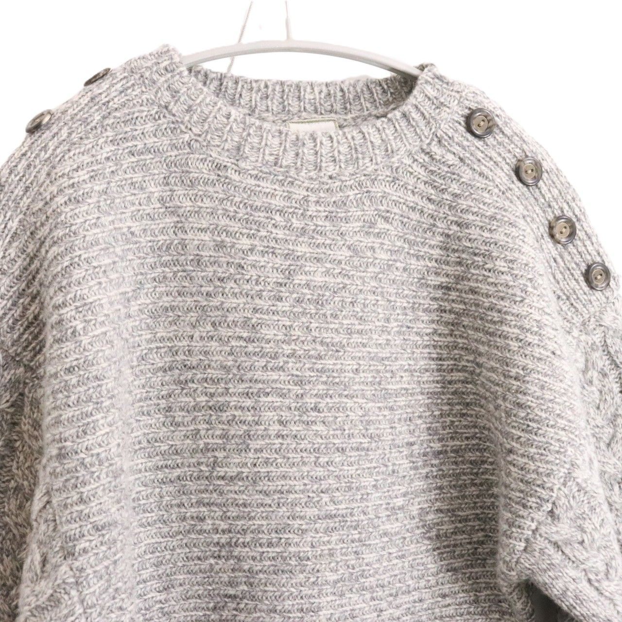 Rosarymoon(ロザリームーン) 19AW Melange Knit Tunic