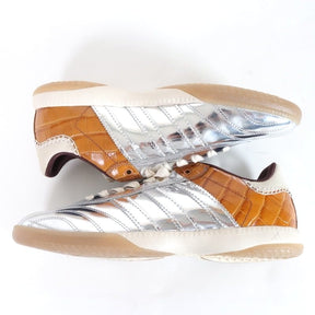 adidas × Wales Bonner 24SS | WB MN Samba "Silver / College Burgundy" (IH5777)